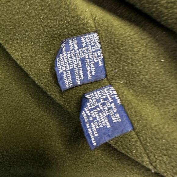 VINTAGE 90s Tommy Hilfiger Outdoors Rain Jacket Mens L Black Utility Expedition - Picture 5 of 9